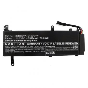 CoreParts Battery 53.20Wh Li-Pol 15.2V 