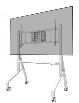 Neomounts FL50-575WH1, Mobile Display  Trolley, 65-110", Max 125 kg, 