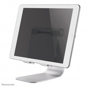 Neomounts Tablet Stand - Silver foldable tablet stand, 