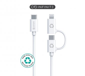 eSTUFF INFINITE (GRS) Super Soft  100% Recycled TPE 2-IN-1 