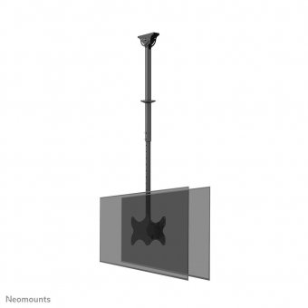 Neomounts CL35-340BL22, Dual Display  Ceiling Mount (back-to-back),  - disponible 15 jours 