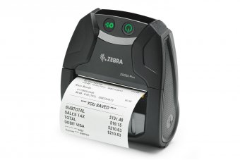 Zebra DT Printer ZQ320 Plus  802.11AC & BT 4.X, No Label 