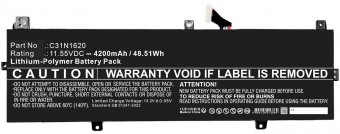 CoreParts Battery Li-Polymer Black 