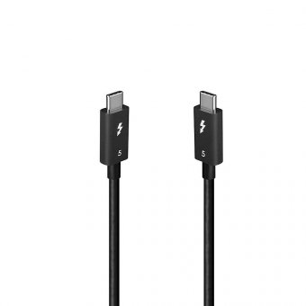 Lindy 1m Thunderbolt 5 Cable,  80Gbps, Passive 