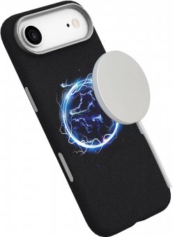 eSTUFF INFINITE (GRS) VENICE iPhone  Air Black Leather Magnetic 
