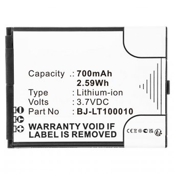 CoreParts Battery 2.59Wh Li-ion 3.7V 