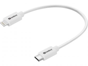 Sandberg USB-C PD to Lightning MFI 0.2M 
