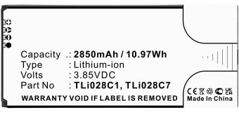 CoreParts Battery 10.97Wh Li-ion 3.85V 