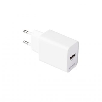 eSTUFF INFINITE (GRS) USB-A Charger  EU 18W Qualcom Quick Charge. 
