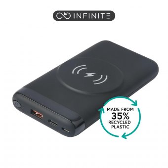 eSTUFF INFINITE Power Bank 10.000  mAh PD20W including wireless 