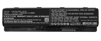 CoreParts Laptop Battery for HP 31.68Wh 