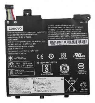 Lenovo 30Wh 7.6V laptop battery for 