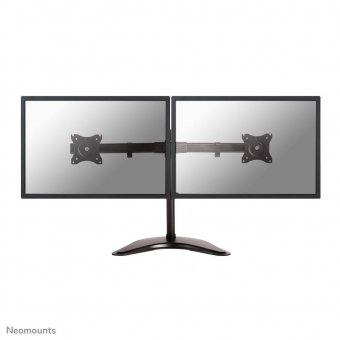Neomounts Tilt/Turn/Rotate Dual Monitor  Desk Mount (Stand, Clamp & 
