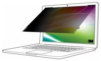 3M Display Privacy Filter 36.6  Cm (14.4") Laptop Frameless 
