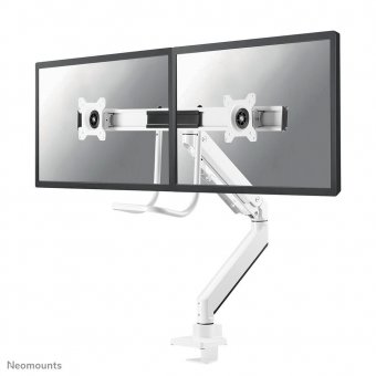 Neomounts Nm-D775Dxwhite Full Motion  Dual Desk Monitor Arm (Clamp  - disponible 15 jours 
