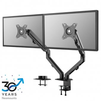 Neomounts FPMA-D650DBLACK, Dual Monitor  Arm for 2 x 17"-27" Monitors,  - disponible 15 jours 