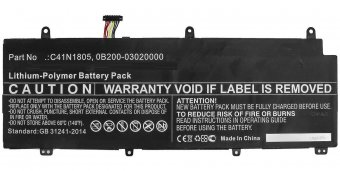 CoreParts Laptop Battery for Asus  - disponible 48 / 72h 