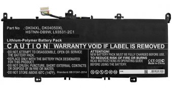 CoreParts Laptop Battery for HP 44.08Wh  - disponible 48 / 72h 