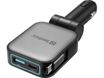 Sandberg Car Charger 3in1 72W FlexCable  - disponible 48 / 72h 