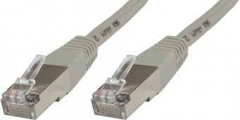 MicroConnect F/UTP CAT6 0.25m Grey LSZH Outer Shield : Foil screening 