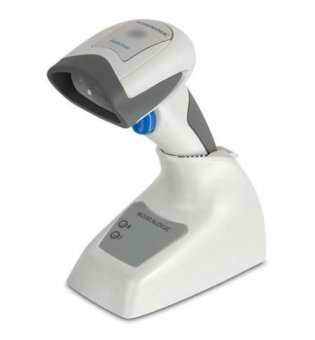 Datalogic QuickScan QM2131, 1D White.  KIT incl. Base st/charger. 