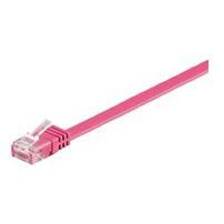 MicroConnect U/UTP CAT6 3M Pink LSZH Unshielded Network Cable, 