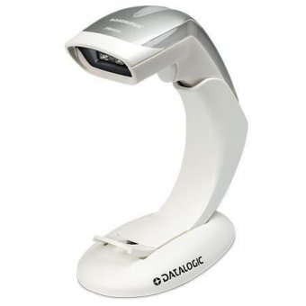 Datalogic Heron HD3430, 2D, w/ stand no cable, white 