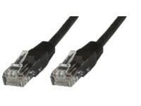 MicroConnect U/UTP CAT5e 1.5M Black PVC Unshielded Network Cable, 