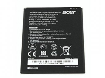 Acer Battery 3Pin 2400mAh 