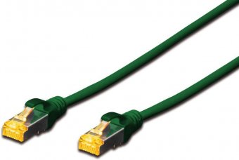 MicroConnect S/FTP CAT6A 2M Green Snagless LSZH, Full copper AWG27 