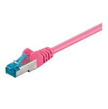 MicroConnect S/FTP CAT6A 7M Pink LSZH PIMF( Pairs in metal foil) 