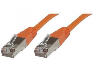 MicroConnect S/FTP CAT6 0.15m Orange LSZH PiMF (Pairs in metal foil) 