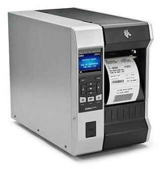 Zebra TT Printer ZT610, 4", 300 dpi, Euro and UK cord, Serial, 