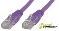 MicroConnect U/UTP CAT5e 5M Purple PVC Unshielded Network Cable, 