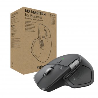 Logitech Mouse MX Master 4 f. Bus. WL BOLT graphite BT 8-Tasten - disponible 24 / 48h 