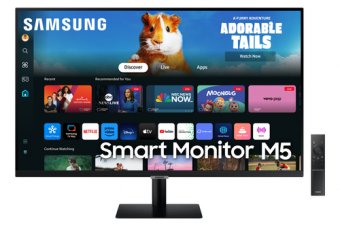 Samsung S32DM500EU - M50D Series - écran LED - Intelligent - 32" - 1920 x 1080 Full HD (1080p) @ 60 Hz - VA - 250 cd/m² - 3000:1 - HDR10 - 4 ms - 2xHDMI - haut-parleurs - noir 
