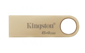 Kingston DataTraveler SE9 G3 - Clé USB - 64 Go - USB 3.2 Gen 1 - or 