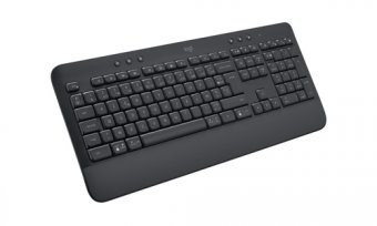 Logitech Signature K650 - Clavier - sans fil - Bluetooth LE - AZERTY - Français - graphite 