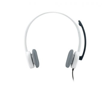 Logitech Stereo Headset H150 - Micro-casque - sur-oreille - filaire - noix de coco 