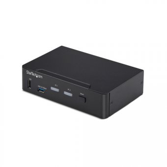 StarTech.com - Commutateur écran-clavier-souris/audio/USB - 2 x KVM / audio / USB - 1 utilisateur local - de bureau - Conformité TAA 