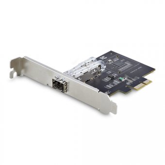 Startech Carte Réseau GbE SFP à 1 Port, Fibre PCIe 2.1 Ethernet NIC - Adaptateur réseau - PCIe 2.0 - Gigabit SFP x 1 - noir 
