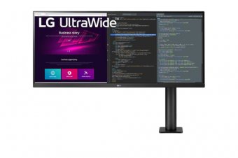 LG UltraWide 34WN780P-B - Écran LED - 34" - 3440 x 1440 UWQHD @ 75 Hz - IPS - 300 cd/m² - 1000:1 - HDR10 - 5 ms - 2xHDMI, DisplayPort - haut-parleurs 