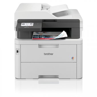 Brother MFC-L3760CDW - Imprimante multifonctions - couleur - LED - A4/Legal (support) - jusqu'à 26 ppm (copie) - jusqu'à 26 ppm (impression) - 250 feuilles - 33.6 Kbits/s - USB 2.0, hôte USB, Gigabit LAN, Wi-Fi(n) 