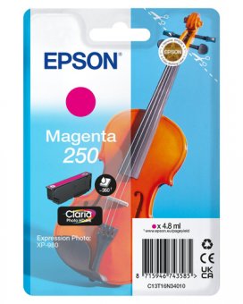 Epson 250 - 4.8 ml - magenta - original - blister - cartouche d'encre - pour P/N: C11CL95402 