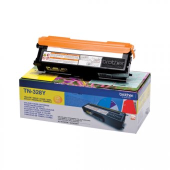 Brother TN328Y - Jaune - original - cartouche de toner - pour Brother DCP-9270CDN 