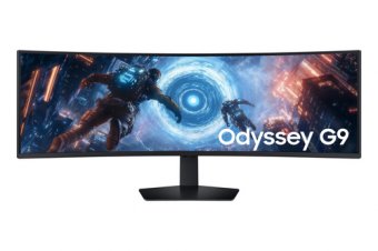 Samsung Odyssey G9 S49FG914EU - G91F Series - écran LED - jeux - incurvé - 49" - 5120 x 1440 Dual Quad HD @ 144 Hz - VA - 350 cd/m² - 2500:1 - DisplayHDR 600 - 1 ms - 2xHDMI, DisplayPort - noir 