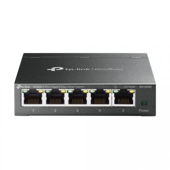 TP-Link Omada DS105GE V1.6 - Commutateur - intelligent - 5 x 10/100/1000Base-T - de bureau 