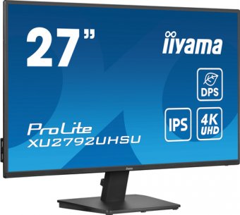 iiyama ProLite XU2792UHSU-B6 - Écran LED - 27" - 3840 x 2160 4K @ 60 Hz - IPS - 350 cd/m² - 1300:1 - 4 ms - HDMI, DisplayPort, USB-C - haut-parleurs - noir mat 
