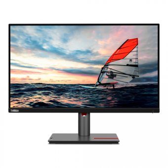 Lenovo ThinkVision P25i-30 - Écran LED - 25" (24" - 24.5" visualisable) - 1920 x 1080 Full HD (1080p) @ 100 Hz - IPS - 250 cd/m² - 1300:1 - 4 ms - HDMI, VGA, DisplayPort - noir corbeau 
