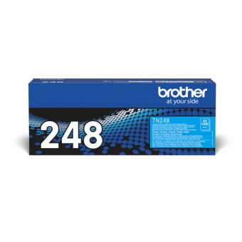 Brother TN-248C - Cyan - original - boîte - cartouche de toner - pour Brother DCP-L3515, L3520, L3555, L3560, HL-L3220, L3240, MFC-L3740, L3760, L8340, L8390 